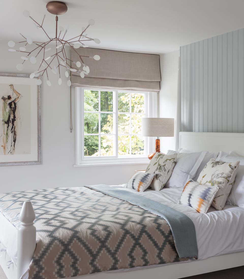 Country bedroom design