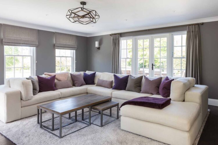 Designer living room