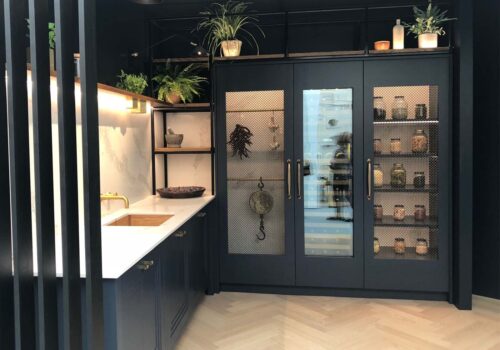 Deep Blue Kitchen