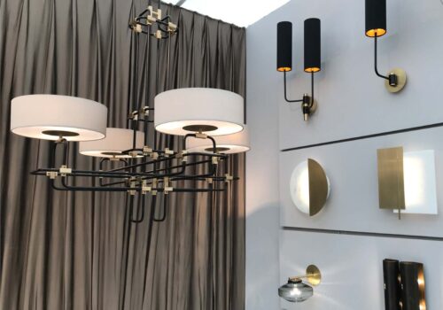 Gold & Black Lighting