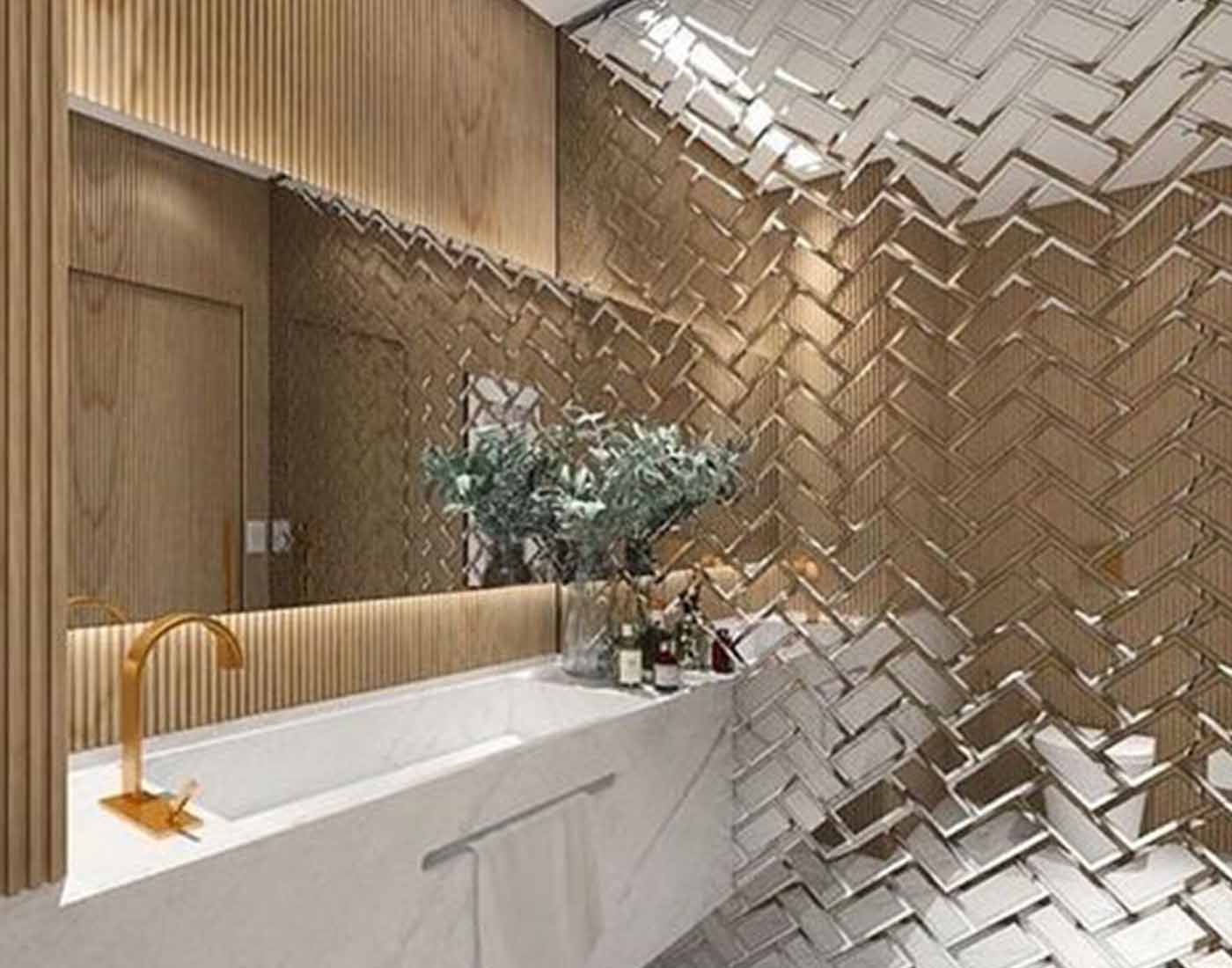 Mirror Wall Tiles: Reflections Of Style And Beauty