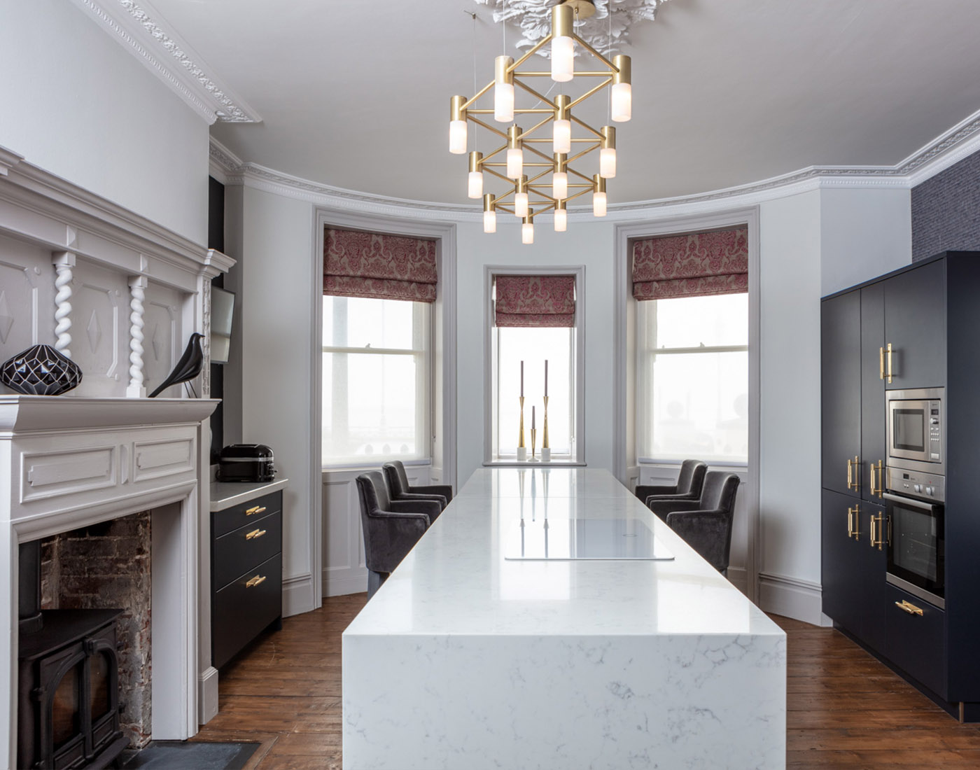 Minimalist Kitchen Design Complements Architectural we designed this spectacular kitchen from the ground up utilising high spec contemporary appliances bespoke joinery work surfaces and ironmongery