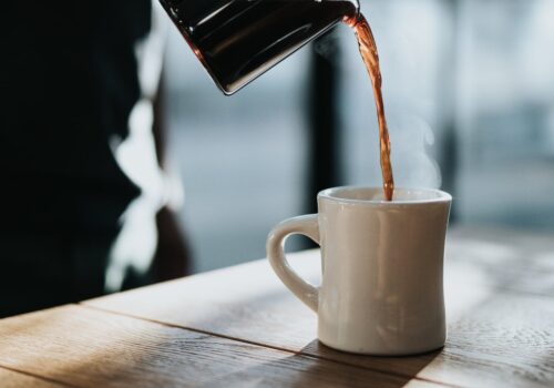 Coffee pour