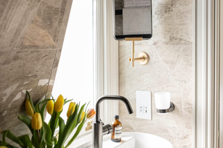Roof Terrace Luxury Apartment Interior Design in Chelsea Fulham Central London Interior Design