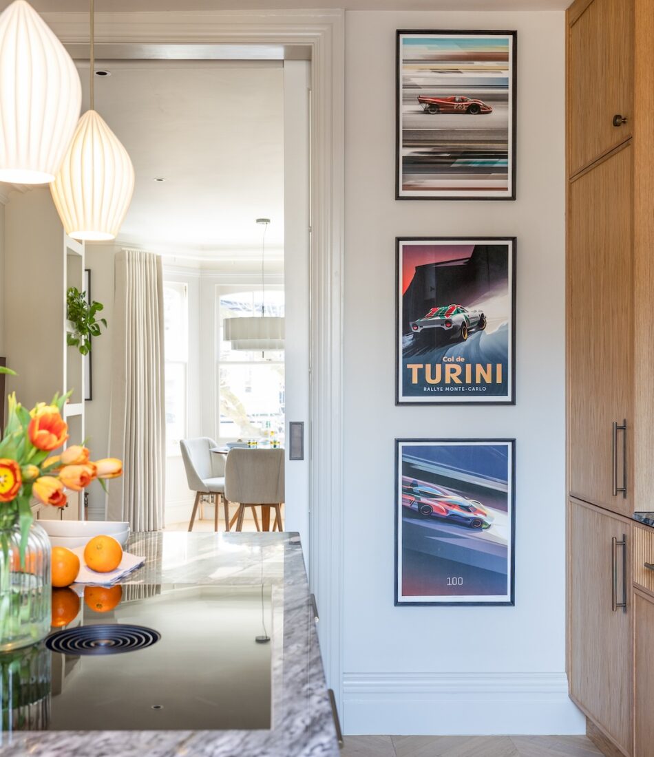 Roof Terrace Luxury Apartment Interior Design in Chelsea Fulham Central London Interior Design