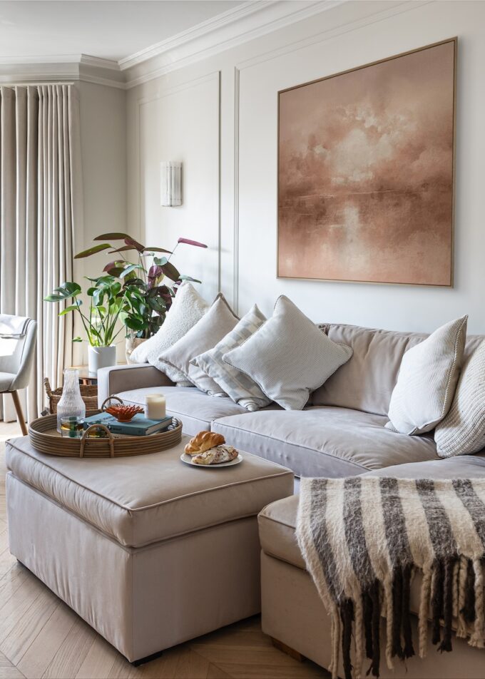 Roof Terrace Luxury Apartment Interior Design in Chelsea Fulham Central London Interior Design