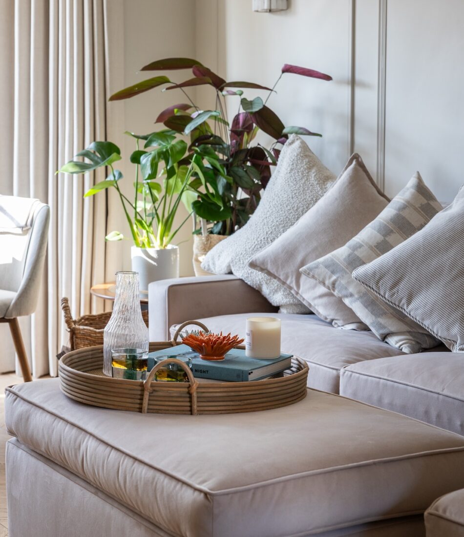 Roof Terrace Luxury Apartment Interior Design in Chelsea Fulham Central London Interior Design