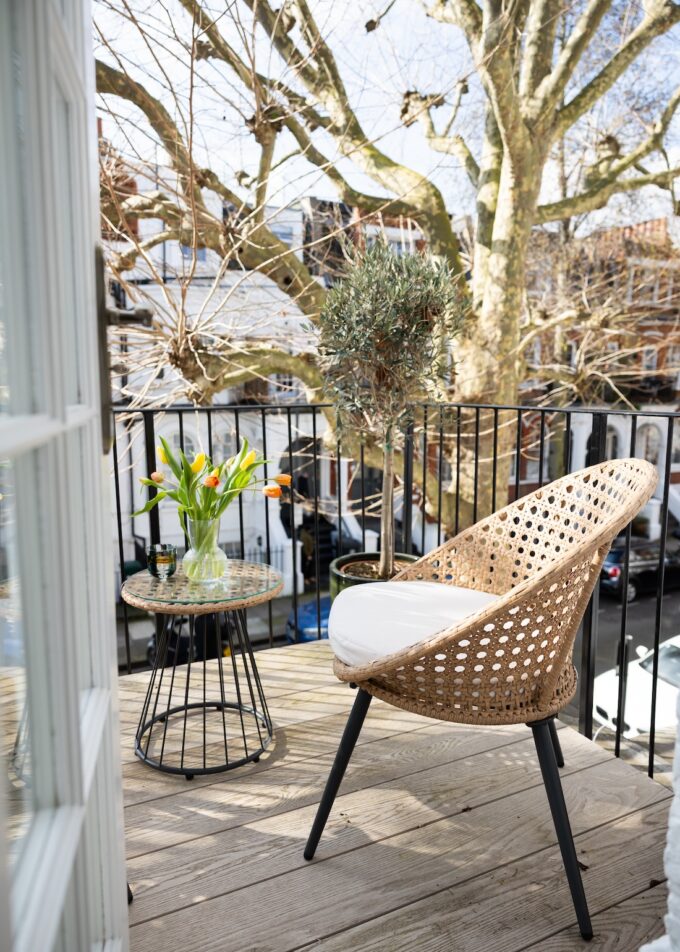 Roof Terrace Luxury Apartment Interior Design in Chelsea Fulham Central London Interior Design