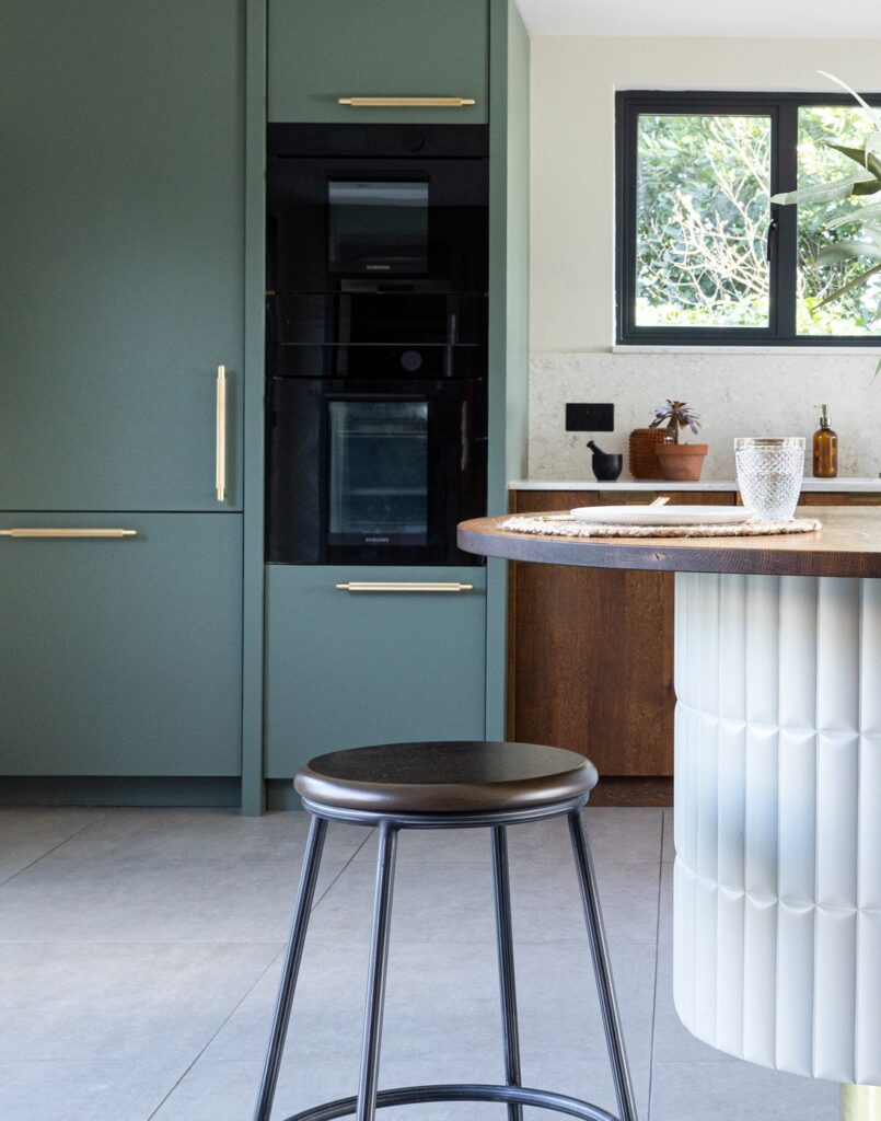 Kitchen Island and Oven