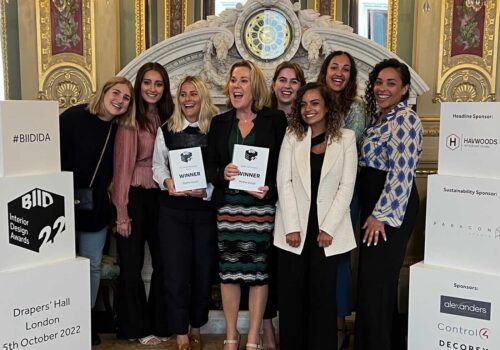 BIID Interior Design Awards 2022 Team Photo