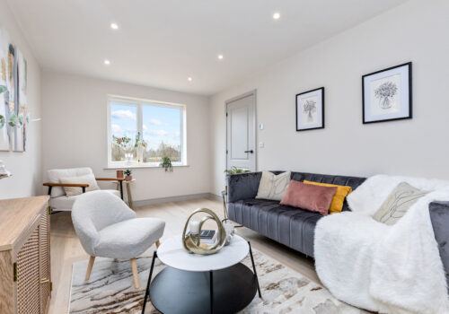 Lounge Interior Design for Show Homes, Property Developers and Development Properties in Sussex