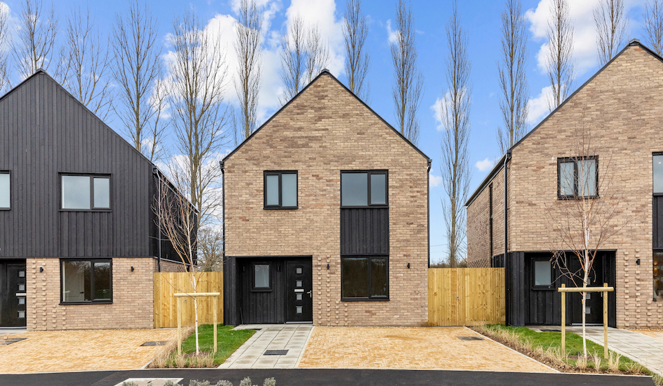 Property Development in East Sussex, Lewes. Row of Houses