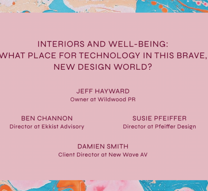 Decorex Talk - Participants Board - Interiors and Well-Being: What Place for Technology in this Brave, New Design World?