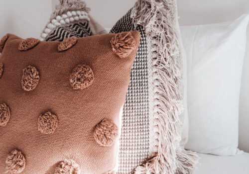 Brown, beige bedding colour palette