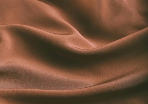 brown silk - depicting Pantone Colour of the Year Mocha Mousse