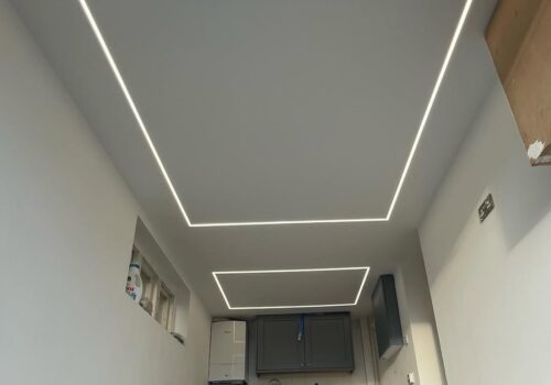 LED strip lighting residential ceiling