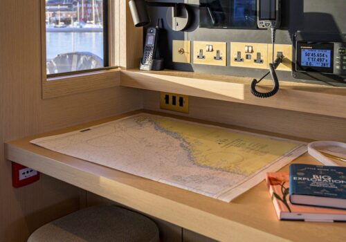 Luxury Yacht Interior Design England UK Upper Deck