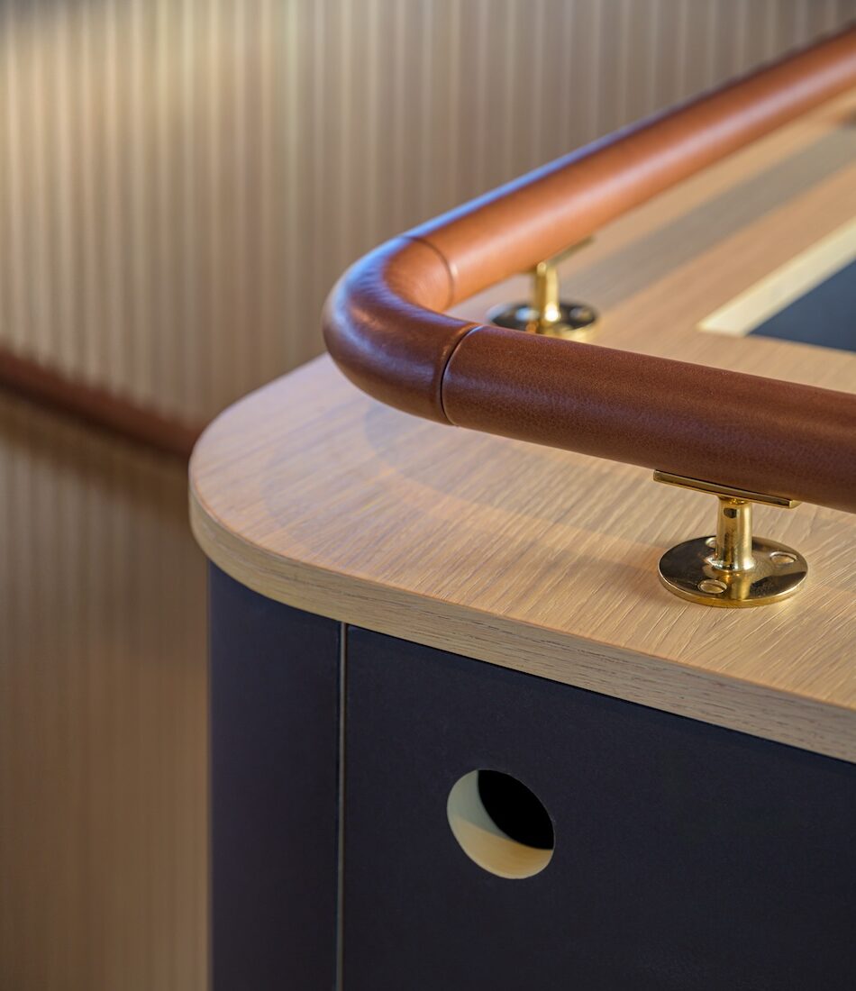 Luxury Yacht Interior Design England UK Upper Deck Luxury Finishes