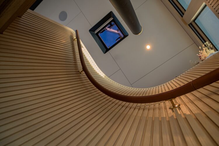 Luxury Yacht Interior Design England UK Upper Deck Luxury Finishes