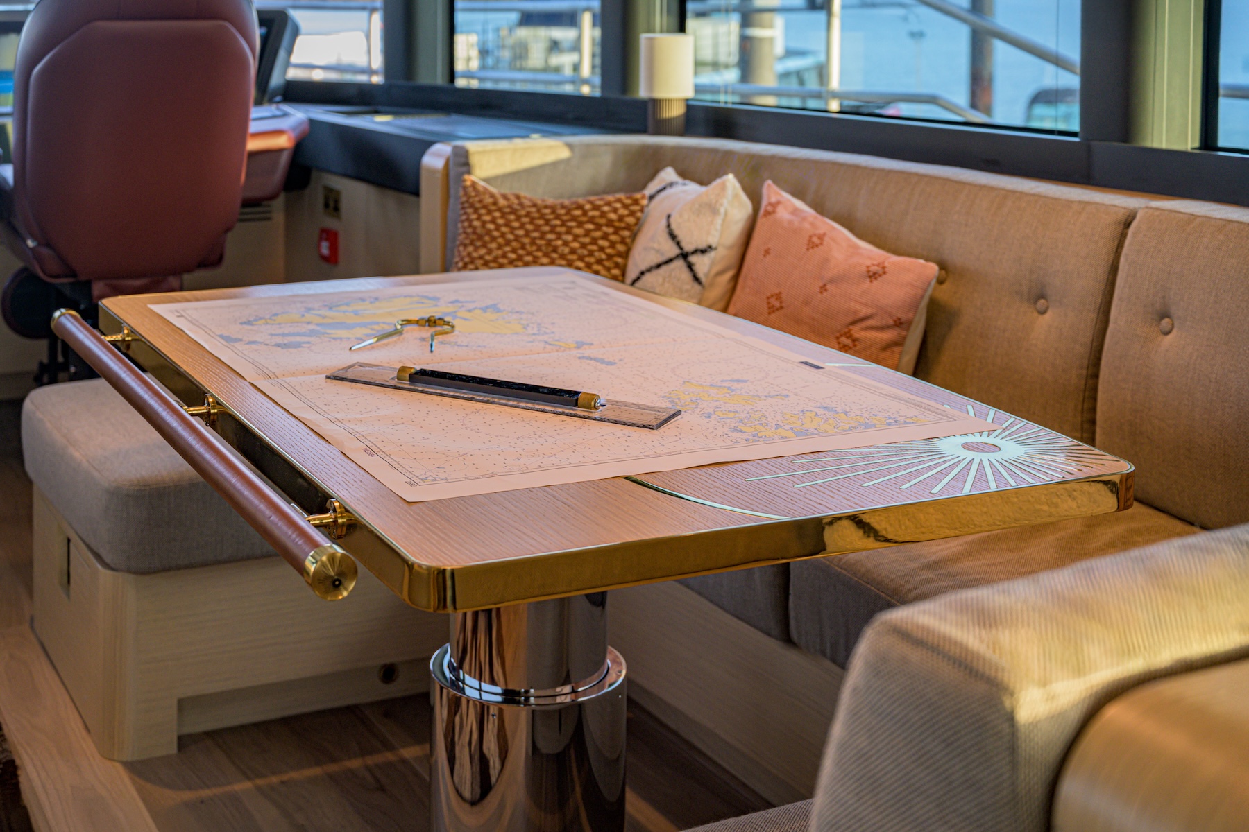 Luxury Yacht Interior Design England UK Upper Deck Exploration
