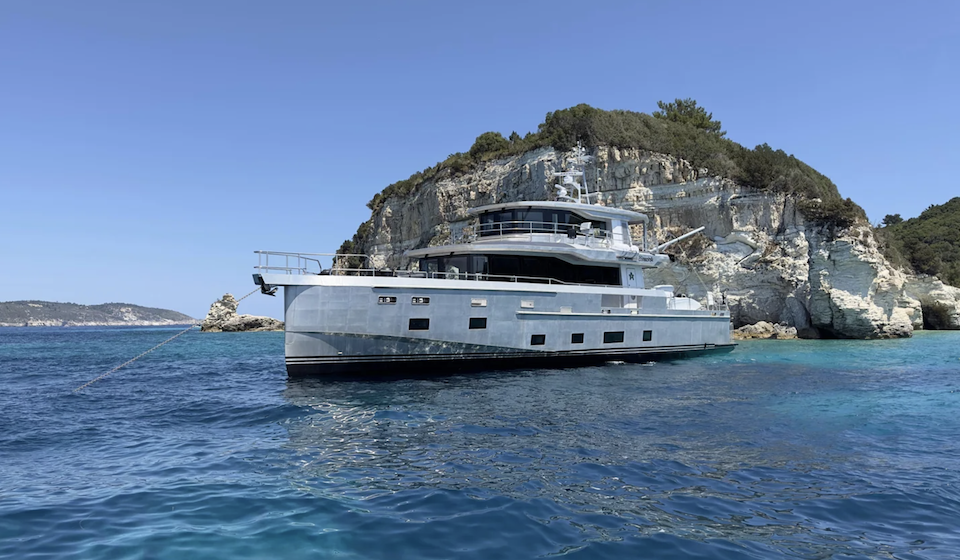 Luxury Yacht Interior Design England UK Arksen Explorer 75 Fin