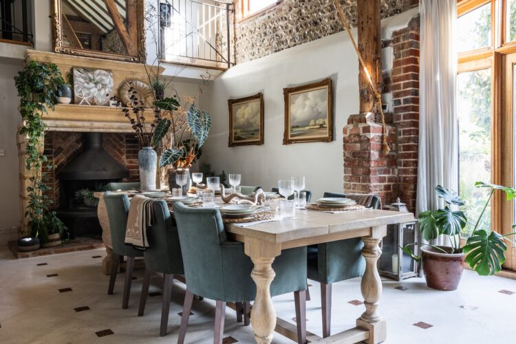 Historic Barn Conversion Interior Design in Sussex