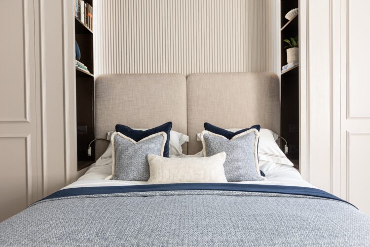 Apartment Renovation in Mayfair. Pied-a-terre interior design