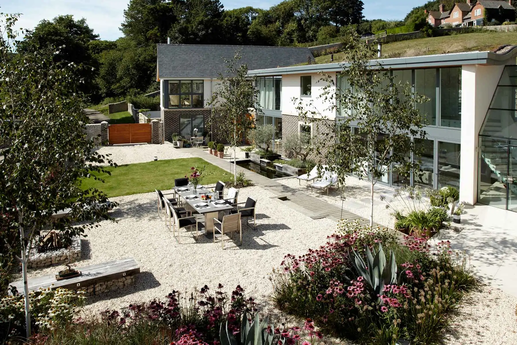 Contemporary Landscaped garden design