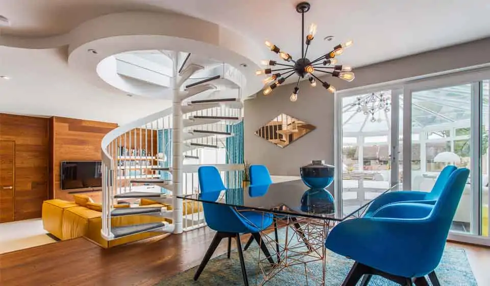Mid century dining room design