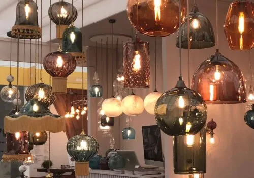 Colourful Pendant Lights