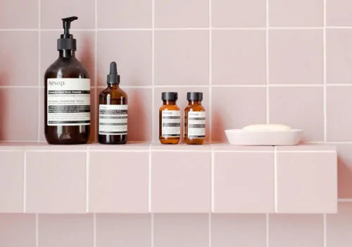 Pink Square Aesop