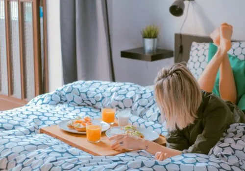 Breakfast in bed