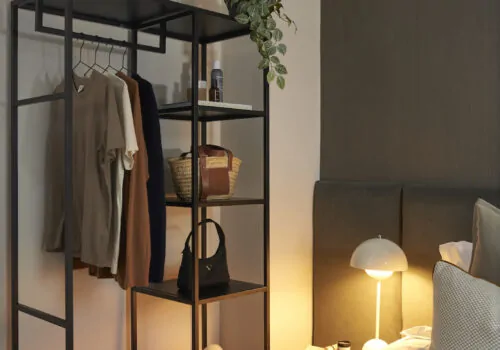 Second Home Remote Interior Design Service Contemporary Master Bedroom Design with Bespoke Upholstery