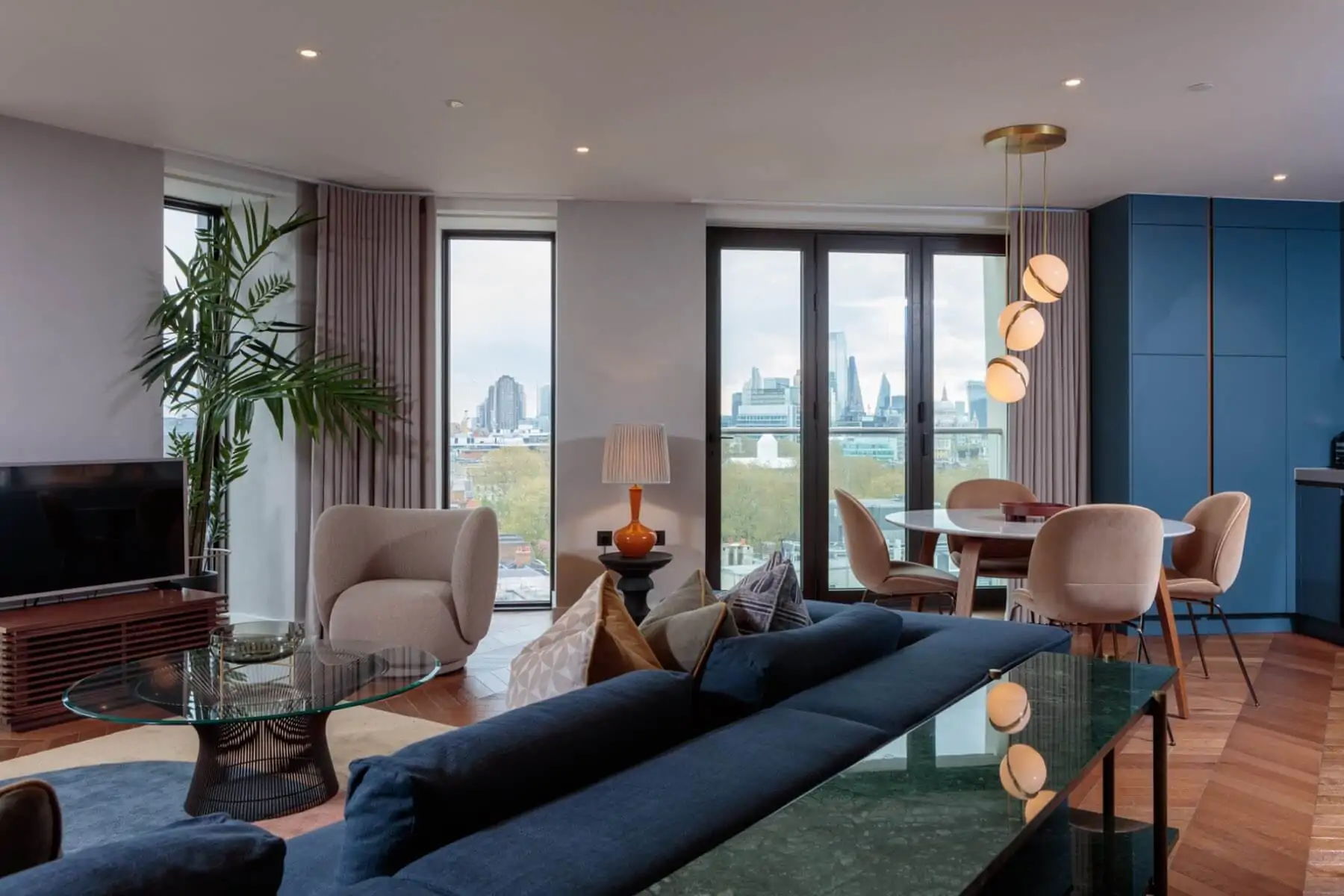 Hexagon Living Room Slider