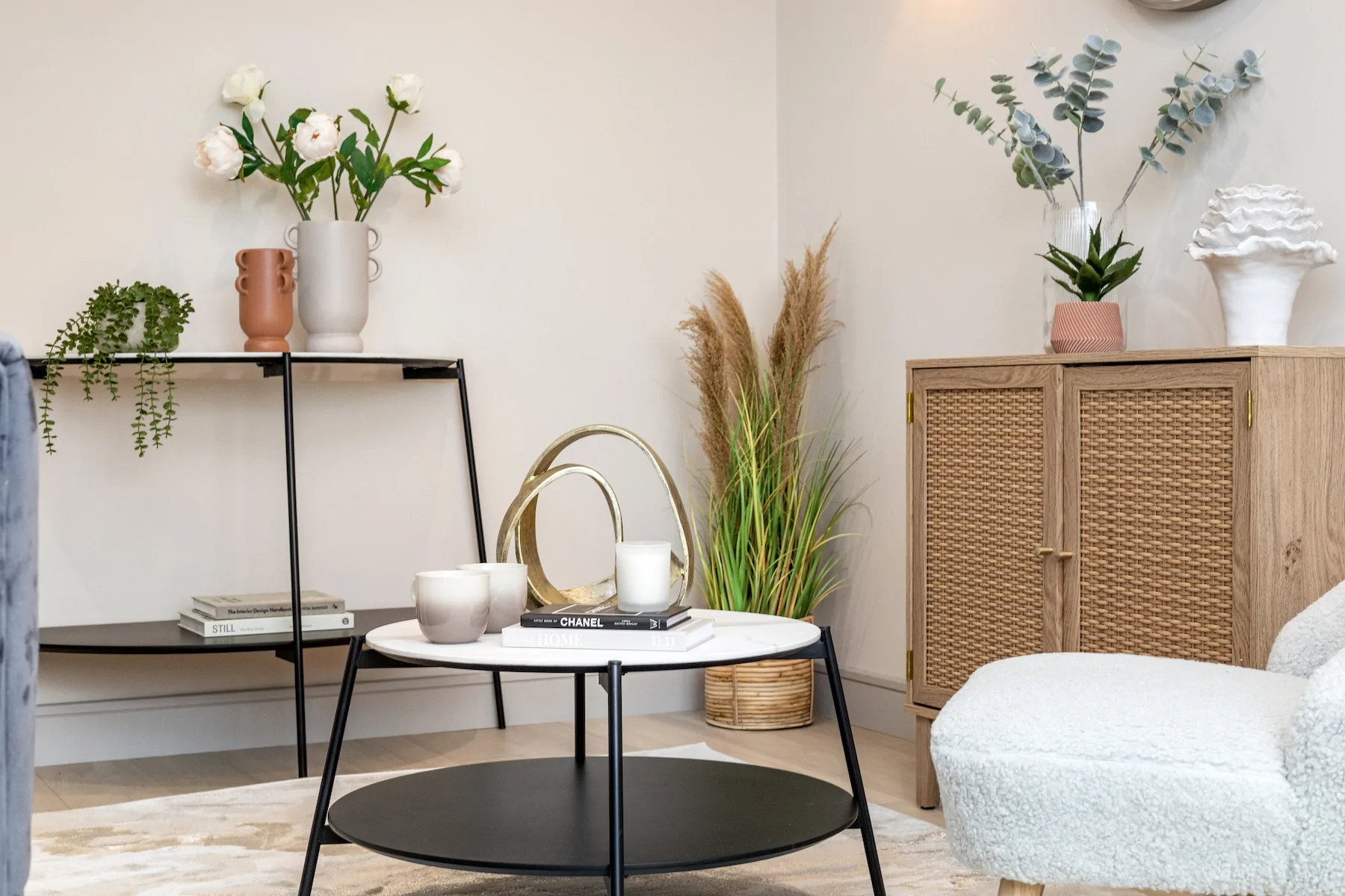 Lounge Interior Design and Styling for Show Homes, Property Developers and Development Properties in Sussex
