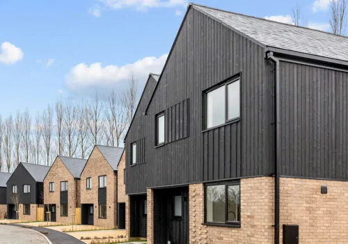 Property Development in East Sussex, Lewes. Row of Houses