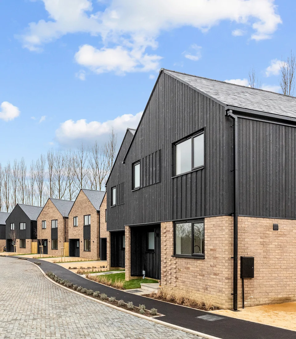 Property Development in East Sussex, Lewes. Row of Houses