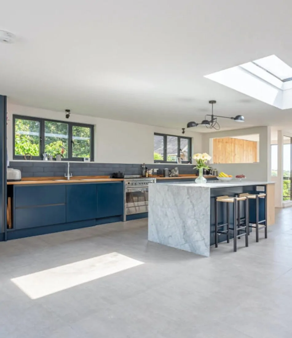 Mid century modern beach house project before photos - home was functional but didn't represent our clients and their love of mid century modern pieces