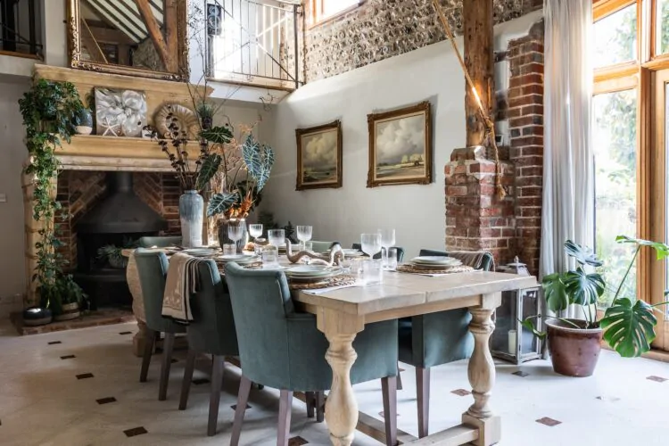 Historic Barn Conversion Interior Design in Sussex