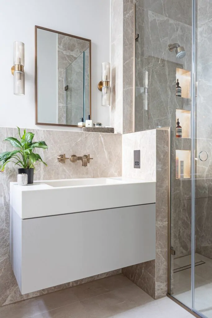 Apartment Renovation in Mayfair. Pied-a-terre interior design