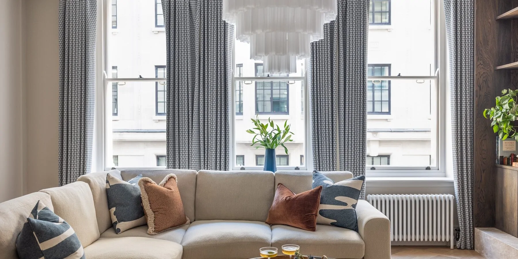 Apartment Renovation in Mayfair. Pied-a-terre interior design