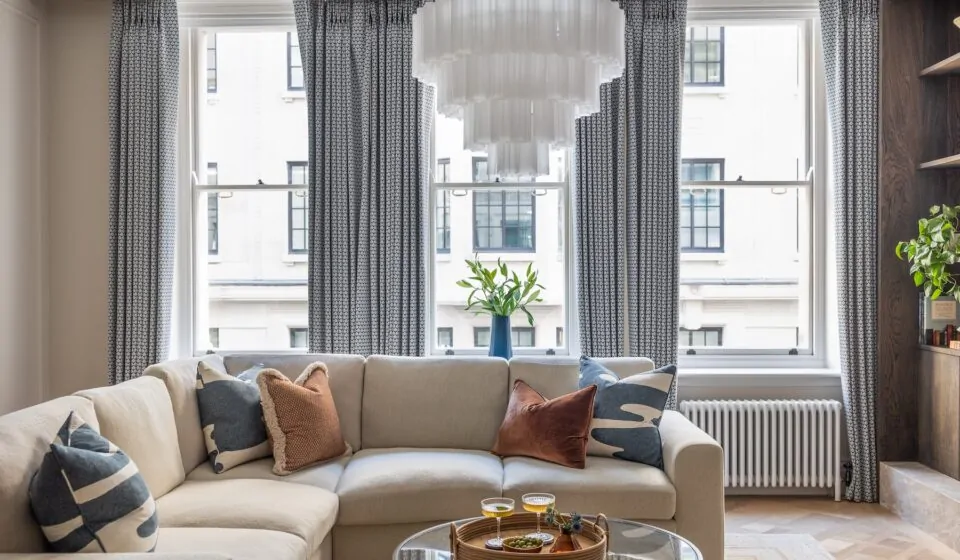 Apartment Renovation in Mayfair. Pied-a-terre interior design